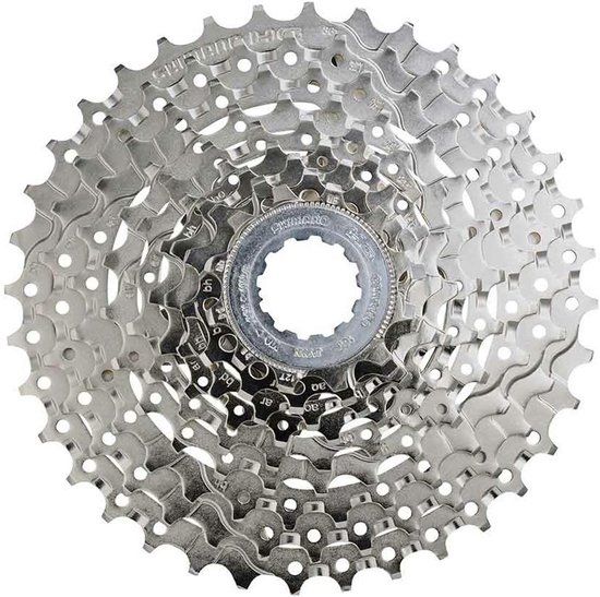Shimano 9-speed cassette CSHG400 zilver ICSHG4009134S 11-34 tanden