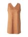ONLY - ONLNORMA FAUX SUEDE DRESS OTW CS - Meisjes - Mini jurken - Bruin - Mouwloos - Polyester/Elastaan - Lente/Zomer 2025