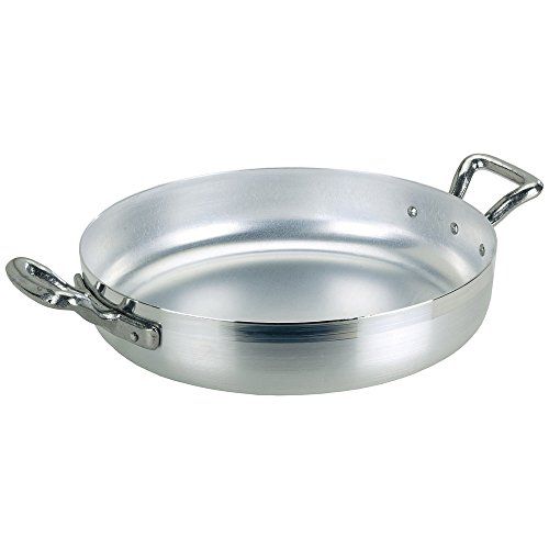 Pentole Agnelli Familie koken aluminium omelet pan met 2 handgrepen, diameter 16 Cm.