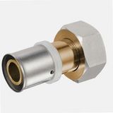 Boutté Raccord à sertir multicouche avec écrou mobile D16, femelle 15 x 21 mm