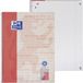 Oxford schrijfblok & schrift A4+ 80 vel Rood