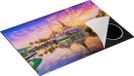 Chefcare Inductie Beschermer Wat Non Kum Tempel 75x50 cm - Multicolor