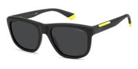 Polaroid PLD 2163/S Matte black yellow 54/18/145 UNISEX Zonnebrillen