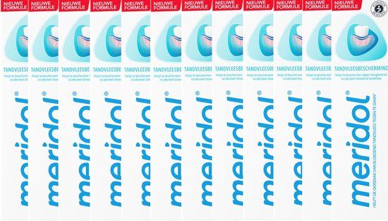 Meridol Tandvlees Tandpasta - Voordeelverpakking 12 x 75 ml