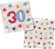 Folat Servetten Starburst 30 (20 stuks) - 33 x 33 cm