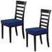 Stoelhoes Azúl Stoelhoes zonder rugleuning, vlekafstotend, blauw