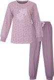 Tenderness Dames Pyjama - Lange Mouwen - Lila - Maat L