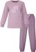 Tenderness Dames Pyjama - Lange Mouwen - Lila - Maat L