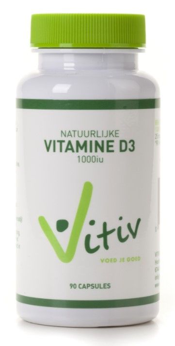 Vitiv Vitamine D3 1000iu Capsules