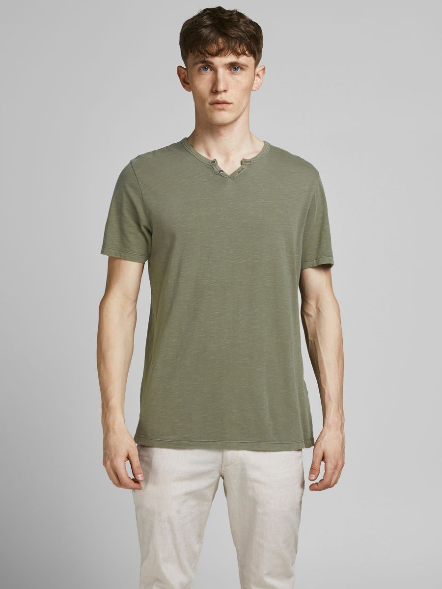 JACK & JONES T-shirt - XXL - Katoen - Dusky Green