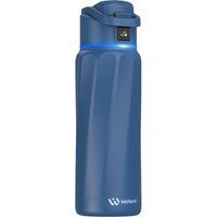 WaterH BOOST Chug Lid Smart Waterfles - Magnetite Blue (32oz./946ml)