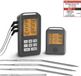 Grillthermometer BURNHARD Grillthermometer 4-sondes BBQ Master Pro