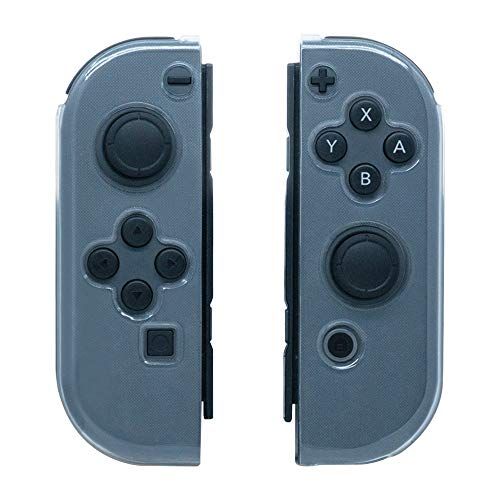 Mcbazel Duurzame Transparante TPU Protective Cover Case voor NS Switch Joy-con Controllers - 1 Paar