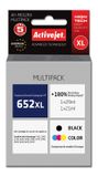 ActiveJet AH-M652RX inktcartridge (vervanging HP 652 F6V25/F6V24; zwart, kleur)