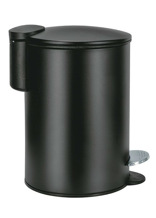Kleine Wolke Silence - Afvalemmer - 3L - Zwart