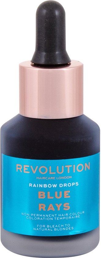 Revolution Haircare Revolution Hair Rainbow Drops Blue Rays Kleurspoeling 30 ml