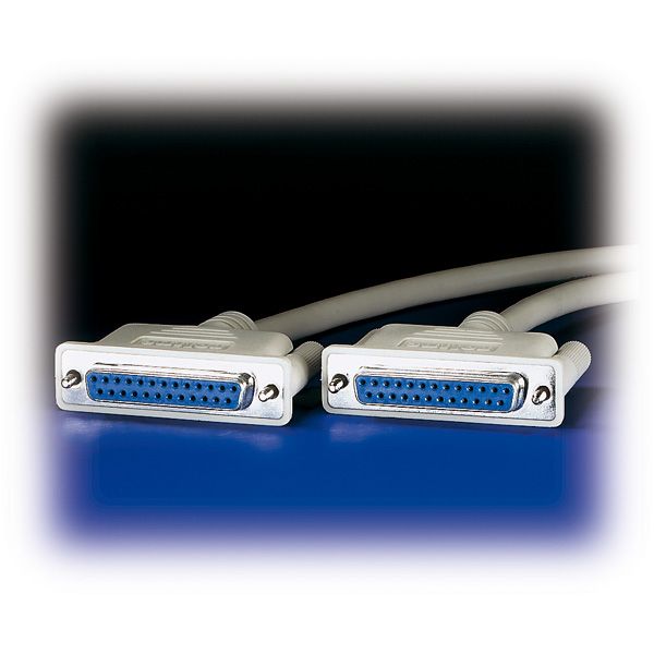 ROLINE RS232 Kabel D25 F/F 3,0m