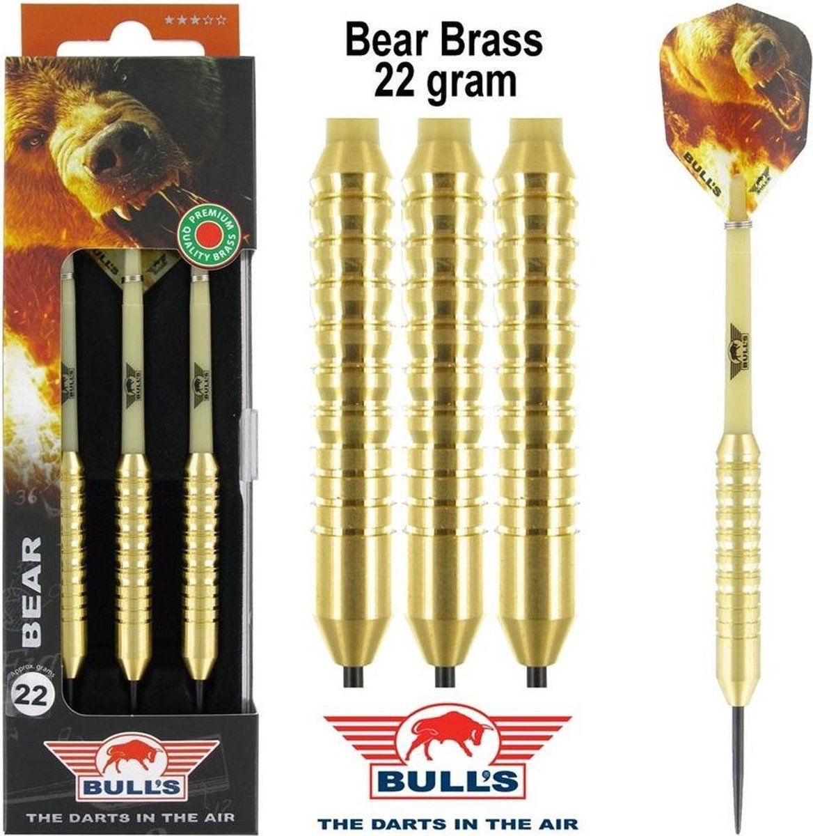Bulls Bear Brass 22 gram - 22 Gram - Goud