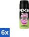 AXE 6 x Déodorant spray Epic Fresh - Citrus & Mint - 150 ml