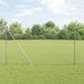 Grillage hexagonal avec poteaux 10 x 1,5 m Acier galvanisé