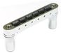 Graph Tech PS 8863 C0 ResoMax NV2 Tune-O-Matic Bridge avec selles String Saver (grands poteaux, 6 mm) - chrome