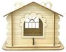 Maison Chouette en Bois pour Extérieur et Décoration de Jardin