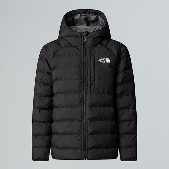 The North Face Revesible Perrito Hooded Casual Winter Jacket Boys Black 176