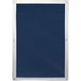 Lichtblick Dakraam Zonwering Haftfix, sans perçage, à partir de 36 x 51,5 cm. (Bleu, 59 x 91,5 cm pour M06/306)