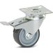 Meso Meubel zwenkwiel met rem 50mm - 40kg draagvermogen
