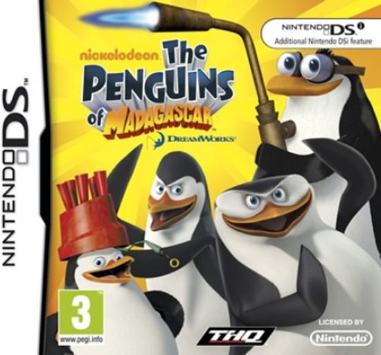 THQ De Pinguins van Madagascar Nintendo DS