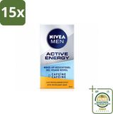 NIVEA MEN 15 x Active Energy Wake-up Gel pour le visage avec caféine - 50 ml
