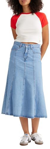 Levi's Women's Fit and Flare Skirt - I Will - 30W