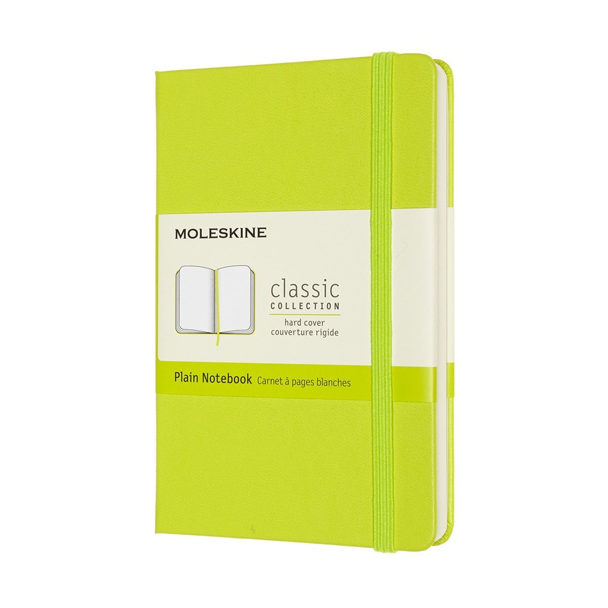 Moleskine Classic Notitieboek - Pocket - Hardcover - Blanco - Citroen Groen