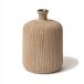 Lindform Vase Bottle Sand medium stripe, medium