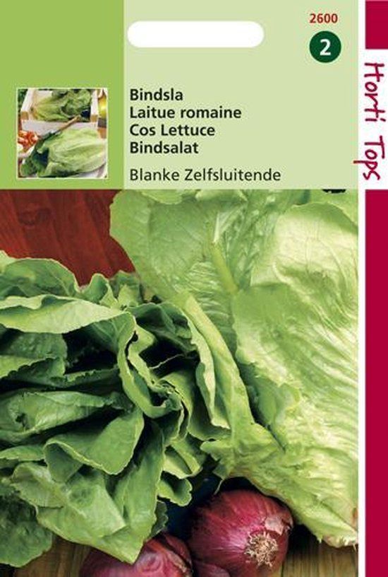 Hortitops Zaden - Bindsla Blanke Zelfsluitende