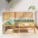 VidaXL Kussen 6 st oxford stof bladpatroon 40 x 40 x 8 cm