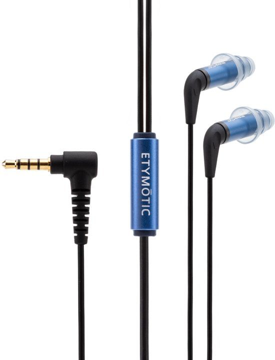 Etymotic ER2SE In-ear Hifi Oordopjes - Zwart/Blauw