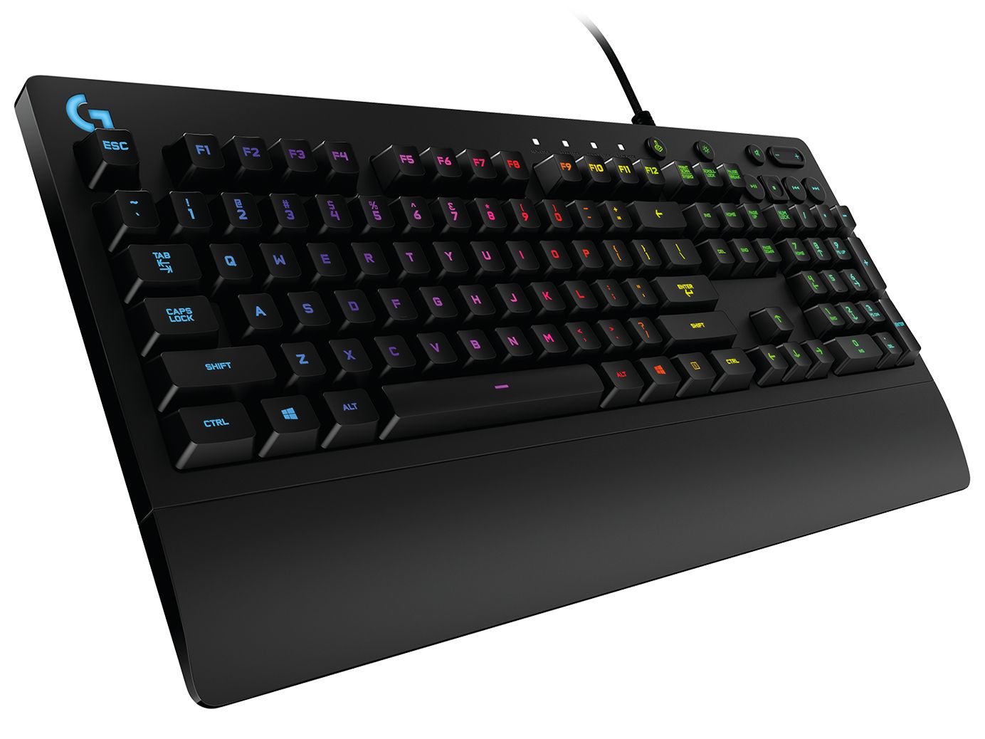 Logitech G G213 Prodigy Gaming Keyboard - USB - QWERTY - English - Black