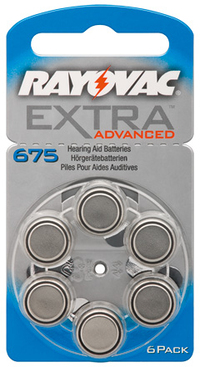 Rayovac V675 6-BL (PR44/HA675) Rayovac Adv.