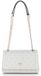 GUESS Noelle II Convertible Xbody Flap Bag Bone Logo crème
