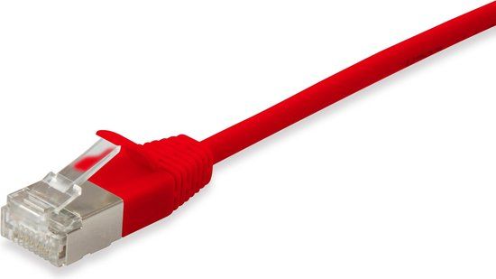 Equip CAT6a F/FTP kabel 2 meter Rood