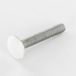 Vis Express Tête Ronde Collet Carré M7x65 Pas De 100 Filetage Total Aluminium Ral9016 Blanc Signalisation 30%-100 Pièces