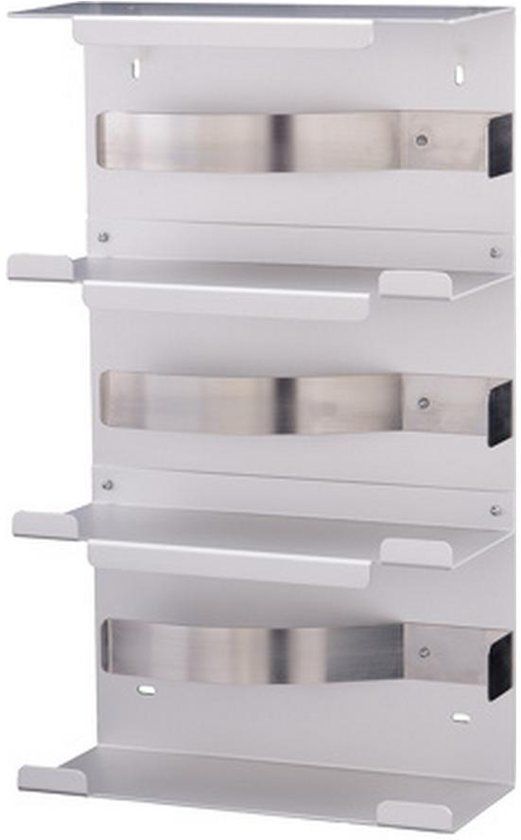 MediQo-line MediQoline Handschoendispenser trio aluminium