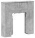Syfax Haardomlijsting Betongrijs 93 x 20 x 89 cm Bewerkt hout