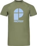Protest PRTBerents Jr T-shirt à manches courtes pour garçon Col rond Jaune