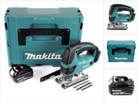 Makita DJV 180 T1J accu-decoupeerzaag 18 V + 1x accu 5,0 Ah + Makpac - zonder oplader