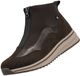 Rieker dames enkellaarsjes L5851-25 bruin – extra breed