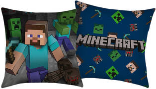 Minecraft Kussen Cave - 40 x 40 cm - Polyester