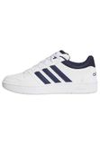 adidas Hoops Classic Shoes Herenschoenen, Ftwr White/Dark Blue/Orbit Grey, 42 2/3 EU