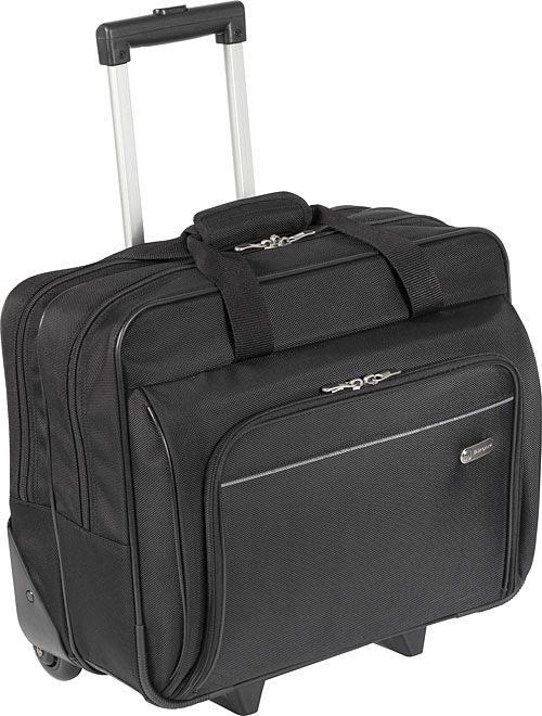 Targus Rolling Laptop Case - 15.4" - Black
